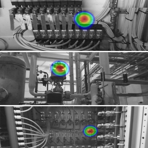 FLIR Si124-LD声波成像仪检测图