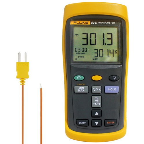 Fluke54-II双通道记录型接触式温度表